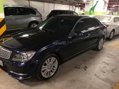 Cần bán lại xe Mercedes C250 đời 2011, màu xanh đen