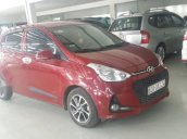 Cần bán lại xe Hyundai Grand i10 1.0 MT HB sản xuất 2017, màu đỏ, giá chỉ 349 triệu