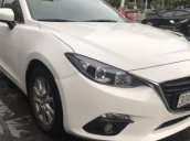 Bán xe Mazda 3 1.5 AT năm 2015, màu trắng như mới