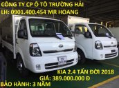 Bán xe tải Kia 2T4 1T9 1T 1T4 đời 2018, xe tải Kia K250, xe tải Kia K200 nhập khẩu