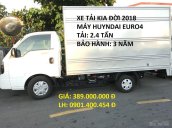 Bán xe tải Kia 2T4 1T9 1T 1T4 đời 2018, xe tải Kia K250, xe tải Kia K200 nhập khẩu