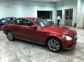 Bán xe Mercedes C200 đỏ 2018 chính hãng, trả trước 450 triệu nhận xe ngay