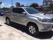 Bán Toyota Hilux 3.0G 4x4 AT 2015, màu bạc, xe nhập  