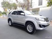 Bán Toyota Fortuner G (máy dầu), số sàn, model T7/2014, màu bạc