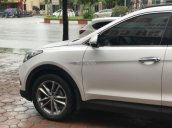 Bán xe Hyundai Santa Fe full xăng đời 2016, màu trắng