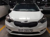 Bán Kia K3 2.0AT màu trắng số tự động sản xuất 2015 biển Sài Gòn lăn bánh 38000km