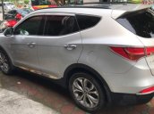 Bán Hyundai Santa Fe 2.2 AT đời 2014, màu bạc