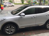 Bán Hyundai Santa Fe 2.2 AT đời 2014, màu bạc