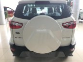 Bán Ford Ecosport Titanium 2018 màu trắng, giá cực tốt, hỗ trợ 90% - LH 0914803810