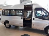 Bán Ford Transit Luxury 2018, chỉ 161 tr nhận xe, lót sàn gỗ, bọc trần caro cao cấp, ghế da. LH: 0938 055 993