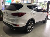 Bán Hyundai Santa Fe 2.4 AT 4WD xăng - đặc biệt 2018, màu trắng