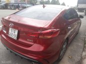 Bán Hyundai Elantra Sport 1.6 GDI Turbo màu đỏ tươi xinh, số tự động, sản xuất T4/2018 biển tỉnh lăn bánh 9000km