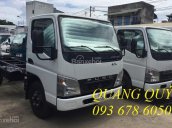 Xe tải 1,9 tấn Fuso Canter mới, giá xe tải Fuso Canter 4.7 mới thùng mui bạt, vay trả góp