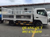 Xe tải 1,9 tấn Fuso Canter mới, giá xe tải Fuso Canter 4.7 mới thùng mui bạt, vay trả góp