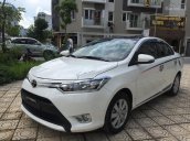 Bán xe Toyota Vios 1.5E MT đời 2017, màu trắng