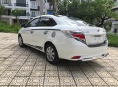 Bán xe Toyota Vios 1.5E MT đời 2017, màu trắng