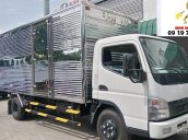 Bán Mitsubishi Canter 5 tấn đời 2017, màu trắng thùng bạt, thùng kín giao ngay