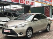 Cần bán xe Toyota Vios E đời 2017, màu vàng Hà Nội