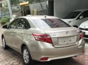 Cần bán xe Toyota Vios E đời 2017, màu vàng Hà Nội