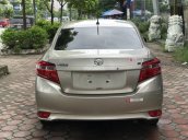 Cần bán xe Toyota Vios E đời 2017, màu vàng Hà Nội