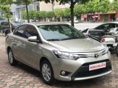 Cần bán xe Toyota Vios E đời 2017, màu vàng Hà Nội