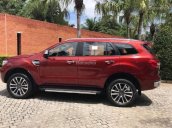 Bán Ford Everest Everest 2.0L Bi Turbo Titanium 2018, màu đỏ