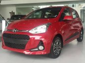 Bán giảm giá cuối năm chiếc xe Hyundai Grand i10 hatchback 1.2 MT base, sản xuất 2019, màu đỏ