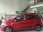 Bán giảm giá cuối năm chiếc xe Hyundai Grand i10 hatchback 1.2 MT base, sản xuất 2019, màu đỏ