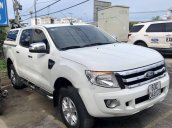 Bán ô tô Ford Ranger XLT 4x4 MT sản xuất 2014, màu trắng còn mới