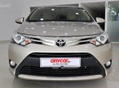 Bán Toyota Vios G 1.5AT đời 2017, màu vàng, giá 565tr