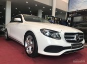 Bán xe Mercedes E250 trắng 2018 chính hãng. Trả trước 750 triệu rinh xe về