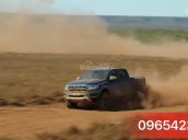 Bán Ford Ranger Raptor 2.0 tubor tăng áp kép 216 mã lực, model 2019, màu xanh lam, nhập khẩu