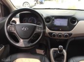 Bán xe Hyundai Grand  i10 1.2MT năm 2017, màu bạc, nhập khẩu nguyên chiếc, 416 triệu