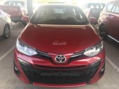 Cần bán xe Toyota Yaris 1.5G CVT đời 2018, màu đỏ, nhập khẩu Thái, hỗ trợ trả góp lãi suất thấp