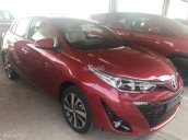 Cần bán xe Toyota Yaris 1.5G CVT đời 2018, màu đỏ, nhập khẩu Thái, hỗ trợ trả góp lãi suất thấp