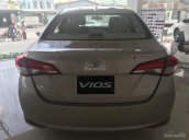 Cần bán xe Toyota Vios E CVT đời 2018, màu nâu, hỗ trợ trả góp lãi suất cố định, khuyến mãi hấp dẫn