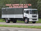 Tải trọng 9T3 tấn, thùng dài 7m6, cabin kép hiện đại, giá rẻ