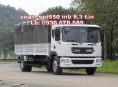 Tải trọng 9T3 tấn, thùng dài 7m6, cabin kép hiện đại, giá rẻ