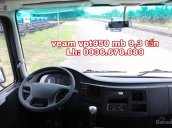 Tải trọng 9T3 tấn, thùng dài 7m6, cabin kép hiện đại, giá rẻ