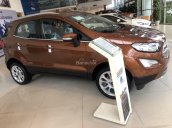 Bán Ford Ecosport 2018, mới 100%, khuyến mãi lớn, đủ màu, tặng phụ kiện, hỗ trợ trả góp 80% - LH: 033.613.5555