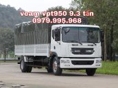 Bán xe Veam VPT950 9.3 tấn, cabin kép, thùng dài 7.6m, tiêu chuẩn Euro 4, giá rẻ