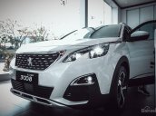 [Peugeot Hải Phòng] - Bán xe Peugeot 3008 thế hệ mới, màu trắng, giá tốt nhất tháng ngâu tặng gói phụ kiện chính hãng