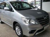 Bán Toyota Innova 2.0E màu bạc, số sàn, sản xuất cuối 2014 gốc Sài Gòn mẫu mới