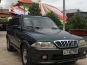 Bán xe Ssangyong Musso đời 2004, màu xanh