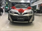 Bán ô tô Toyota Vios 1.5G 2019, màu nâu vàng, giá cực tốt, KM hấp dẫn