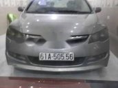 Cần bán Honda Civic năm sản xuất 2007, màu bạc