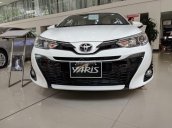 Bán xe Toyota Yaris G 2018 màu trắng giao sớm