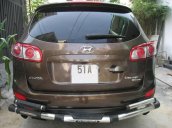 Cần bán Hyundai Santa Fe 2012 tự động, máy dầu, nâu vàng cực đẹp