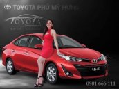 Cần bán Toyota Vios đời 2018, màu đỏ giá cạnh tranh