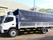 Bán xe tải Fuso FI dài (6T8) thùng mui bạc, giá siêu rẻ, trả góp